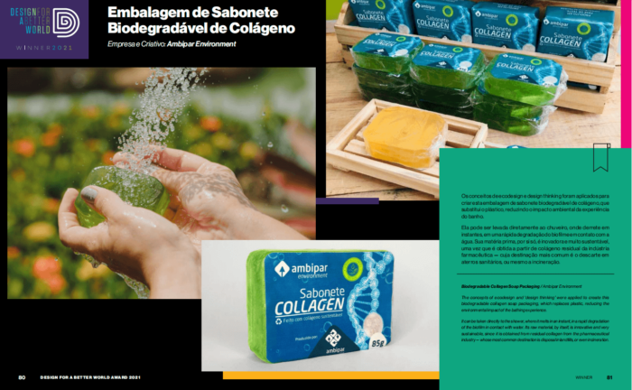 Sabonete Biodegradável de Colágeno