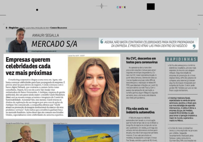 Correio Braziliense Gisele Bündchen