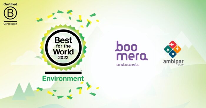 Boomera Ambipar é premiada pelo Best for The Word 2022