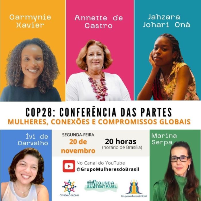 Com presença de Annette de Castro, Grupo Mulheres do Brasil participa da Convenção sobre Mudanças Climáticas da ONU