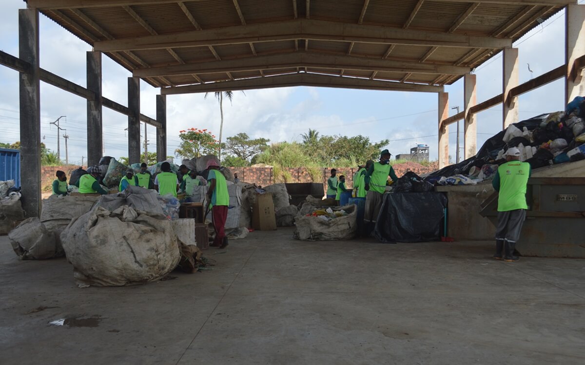 Ambipar Cooperativas de reciclagem