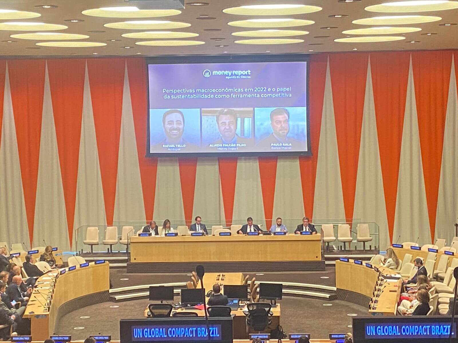 Ambipar participates in an event at the United Nations Headquarters in New York and talks about the importance of the low carbon circular economy.